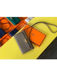 AAAAA Hermes Original kelly espom leather to go woc Bag H4087 dark grey JH01210DU34
