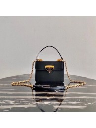 AAAAA Imitation Prada Saffiano leather Prada Symbole bag 1BN021 black JH04888QQ66
