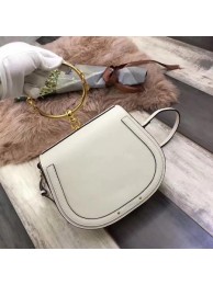 AAAAA Knockoff Chloe Nile Calf Leather IT bag 83060L white JH08918qN39