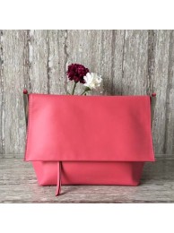 Best Celine calf leather Shoulder Bag 90054 rose JH06043Vp72