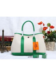 Best Hermes Garden Party waterproof fabric PD30 green JH01824aU87
