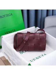 Bottega Veneta BORSA CASSETTE 578004 BORDEAUX JH09149ty35