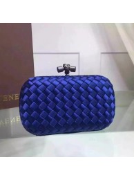 Bottega Veneta Japanese Silk ribbon Clutch 0312 blue JH09321QQ72