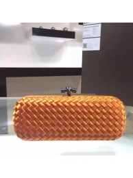 Bottega Veneta Japanese Silk ribbon Clutch 0313 orange JH09342ck22