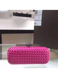 Bottega Veneta Japanese Silk ribbon Clutch 0313 peach JH09353Th34