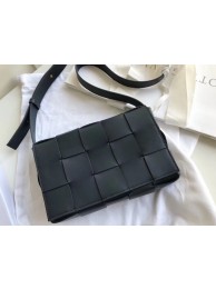 Bottega Veneta Sheepskin Weaving Original Leather 578004 Navy Blue JH09278iR14