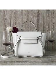 Celine BELT BAG MINI Tote Bag 98310 white JH06256Sm85