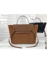 Celine Belt Bag Origina Suede Leather A98311 brown JH06210SU58