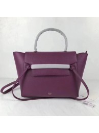 Celine Belt Bag Original Leather Tote Bag 9984 Purple JH06189Nq93