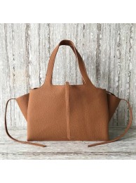 Celine calf leather Tote Bag 43341 Camel JH06057vj67