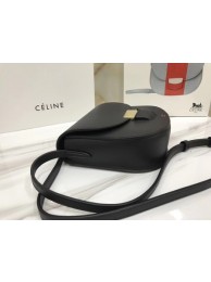 Celine Compact Trotteur Cattle leather Mini Shoulder Bag 1268 black JH06179fh25