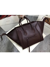 Celine LUGGAGE PHANTOM Tote Bag A3372 Burgundy JH06269Ym74