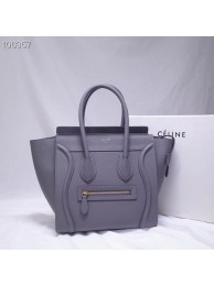 CELINE MICRO LUGGAGE HANDBAG IN LAMINATED LAMBSKIN 167793-13 JH05889Ai60