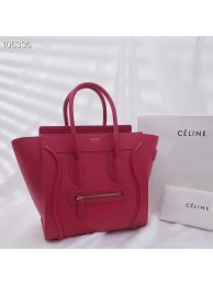 CELINE MICRO LUGGAGE HANDBAG IN LAMINATED LAMBSKIN 167793-16 JH05886Mo27