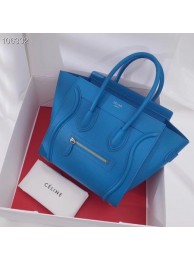 CELINE MICRO LUGGAGE HANDBAG IN LAMINATED LAMBSKIN 167793-17 JH05885Aa30