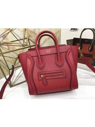 Celine NANO MINI Tote Bag A3560 red JH06243ah31