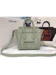 Celine NANO MINI Tote Bag Original Leather A3560 Light gray JH06233tQ92