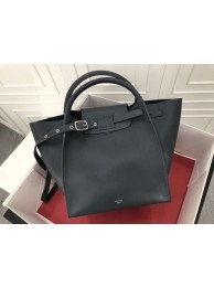 Celine the big bag calf leather Tote Bag 183313 Dark grey JH06173vb27