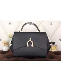 Cheap Hermes kelly 35CM stirrup top handle bag 30560 black JH01758Ky58