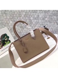 Cheap Prada Saffiano Cuir Original Leather Tote Bag 1BG088 apricot JH05677YU36