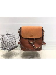 Chloe Faye original suede leather Backpack C4756 Wheat JH08903KD63