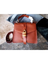 Chloe Original Buckskin Leather Lock Bag 3S088 Brown JH08851ha26