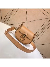 CHLOE Tess Small leather shoulder bag 3E153 apricot JH08883ul51