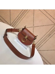 CHLOE Tess Small leather shoulder bag 3E153 camel JH08879ll49