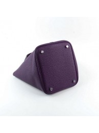 Copy Best Hermes Picotin 18cm Bags togo Leather 8615 purple JH01855Xd42