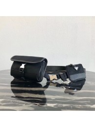 Copy Best Prada Nylon Pocket 2CM214 black JH05165Xd42