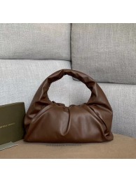 Copy Bottega Veneta Sheepskin Original Leather 610524 brown JH09292cS18