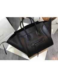 Copy Celine LUGGAGE PHANTOM Tote Bag A3372 black JH06282Ea94