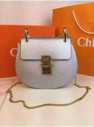 Copy Chloe Drew Shoulder Bags Calfskin Leather 2709 Silver JH08940wz58
