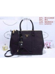 Copy High Quality 2015 Prada new model original leather 2830 black JH05731xG96