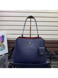 Copy Prada Matinee handbag 1BA249 Blue JH05215Ep86