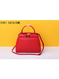 Fake 1:1 2015 Fendi new model original sheepskin 520885 red JH08803qF80