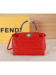 Fake 2015 Fendi new model original crocodile 6033 red JH08827SY47