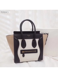 Fake Celine Luggage Boston Tote Bags All Calfskin Leather C0189-2 JH05947TR19