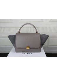 Fake Celine Trapeze Bag Original Leather 3342-1 gray JH06507wn47