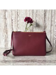 Fake Copy Celine Original Leather Shoulder Bag 55420 Burgundy JH06230Mv33