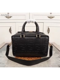 Fake Fendi Boston Bag 8BL141A black JH08571zK58