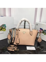 Fake Prada Calf leather bag 1BA111 apricot JH05287SY47