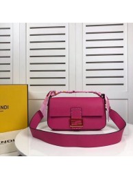 Fashion Fendi BAGUETTE leather bag F2466 rose JH08504RW51
