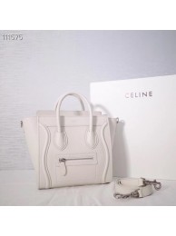 Fashion Imitation CELINE NANO LUGGAGE BAG IN LAMINATED LAMBSKIN 189244-24 JH05902dK58