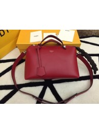 Fendi BY THE WAY Bag Ferrari Leather 55207 Burgundy JH08761kH95