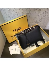 Fendi BY THE WAY REGULAR leather Boston bag 8BL124A black JH08604DV39