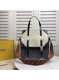 FENDI FLIP REGULAR F8036 grey & cream JH08660qa98