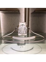 Fendi MON TRESOR PU Mini Handbag 8BS010 white JH08589BV46