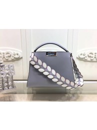 Fendi PEEKABOO Tote Bag 3659 grey JH08753gK59