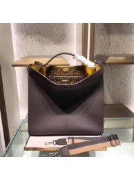 Fendi PEEKABOO X-LITE Brown leather bag 8BN304B JH08576tp88